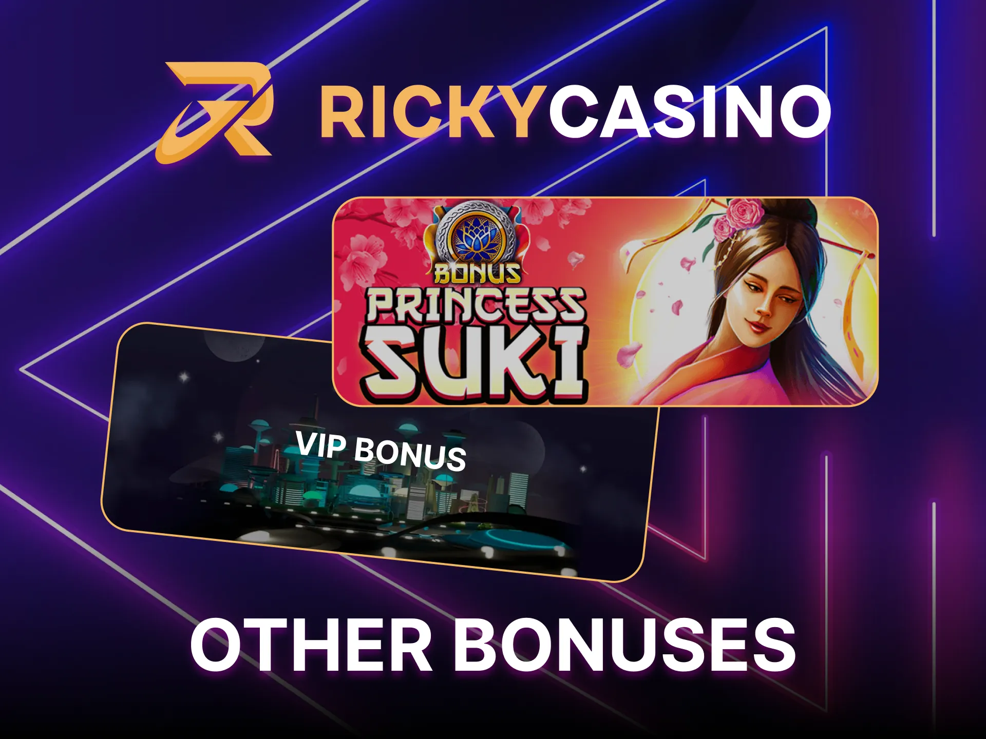 Get special rewards today only with Ricky Casino.