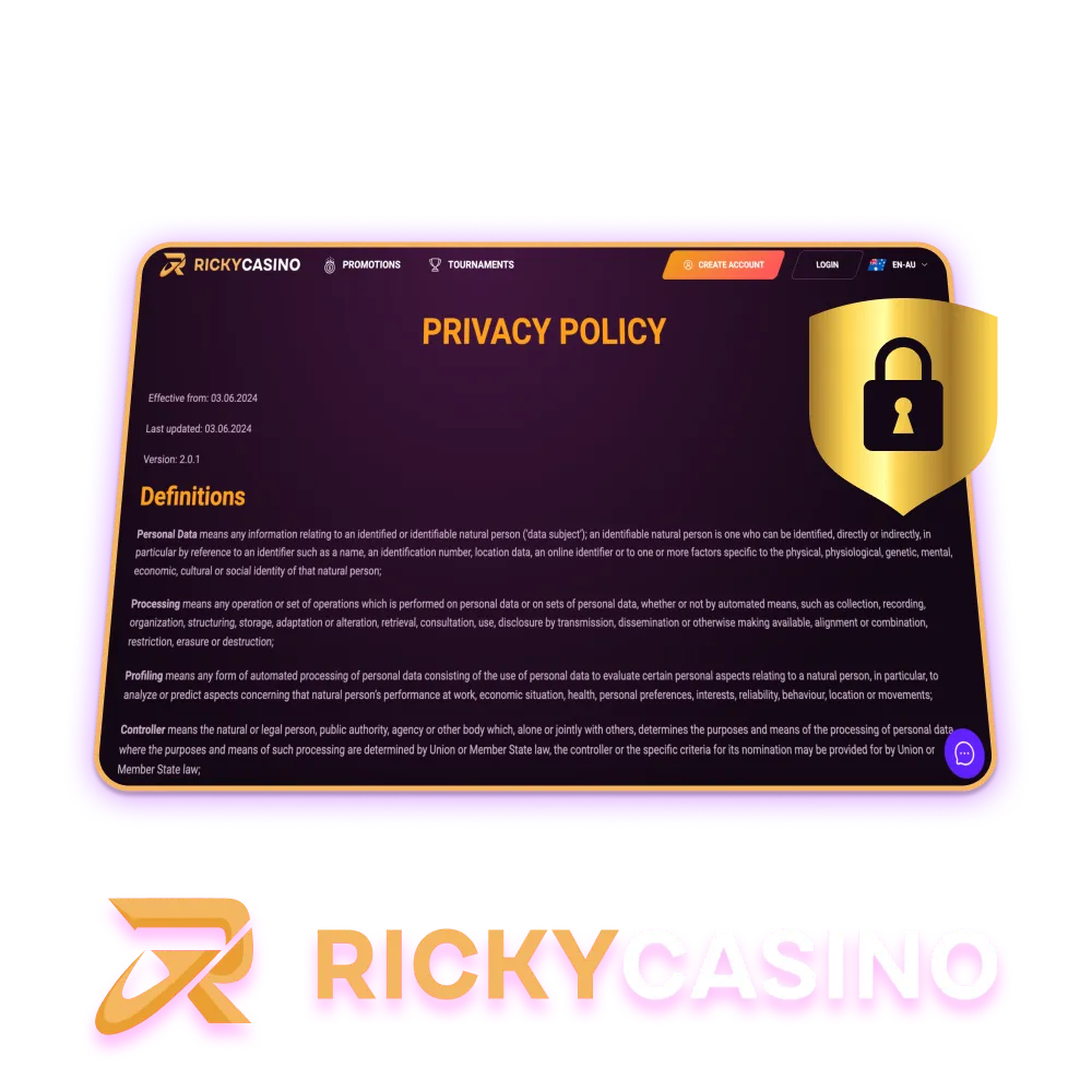 How Ricky Casino keeps your data safe.